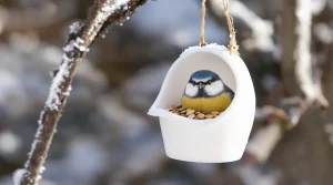 Arrêtez de jeter ce pot en plastique : les oiseaux en raffolent surtout en hiver