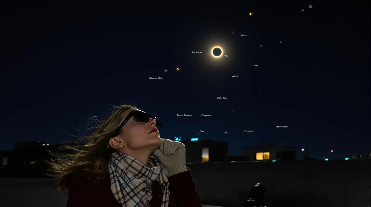 Éclipse solaire et alignement rare en février 2026 : voici pourquoi le spectacle s’annonce intense Éclipse solaire et alignement rare en février 2026 : voici pourquoi le spectacle s’annonce intense