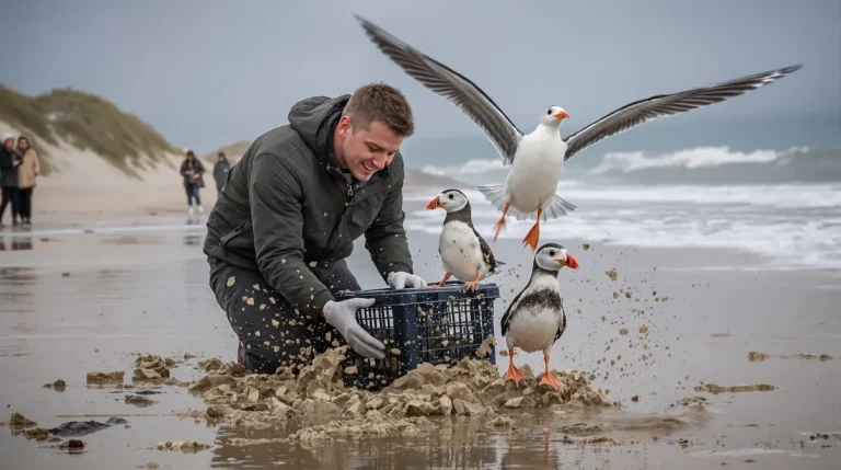 Huit oiseaux blessés par la tempête Nils sont relâchés par la LPO après leur prise en charge