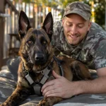 Pour rester avec son Malinois de mission, ce maître-chien l’adopte et lui offre une retraite dorée